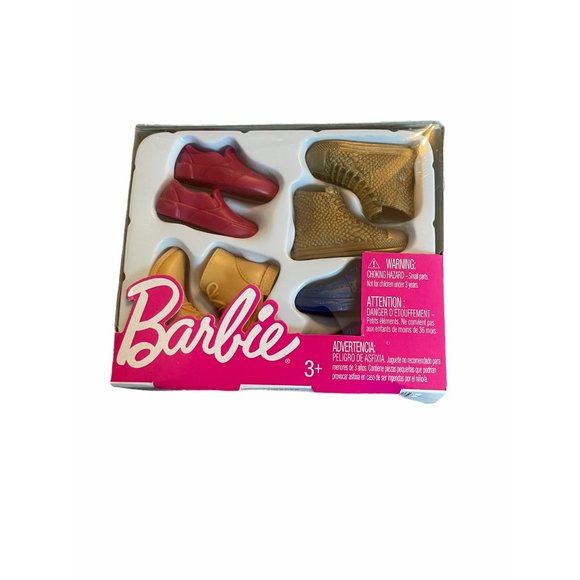Barbie Ken Shoes Pack Barbie Accessories Mattel Go - Picture 1 of 3